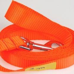 Longe NYLON FLUO ORANGE 3 m ORANGE AVEC poignée