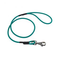 Laisse ronde BIOTHANE 8mm x 1,20m TURQUOISE