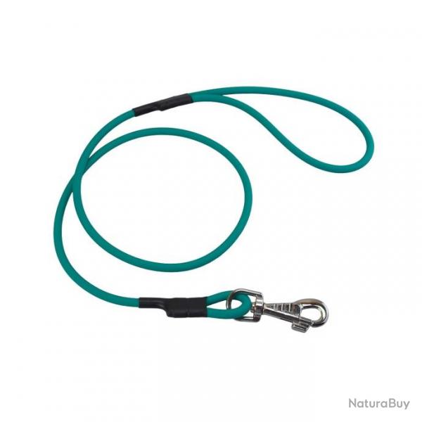 Laisse ronde BIOTHANE 8mm x 1,20m TURQUOISE