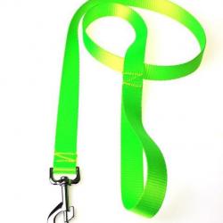 Laisse NYLON FLUO Vert 1.20 m VERT