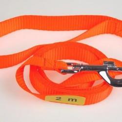 Laisse NYLON FLUO Orange ORANGE 2 m