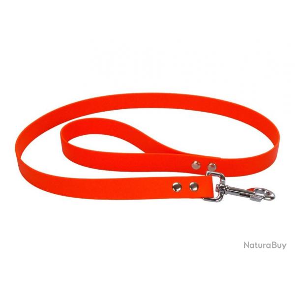 Laisse BIO-BETA 19 mm orange fluo