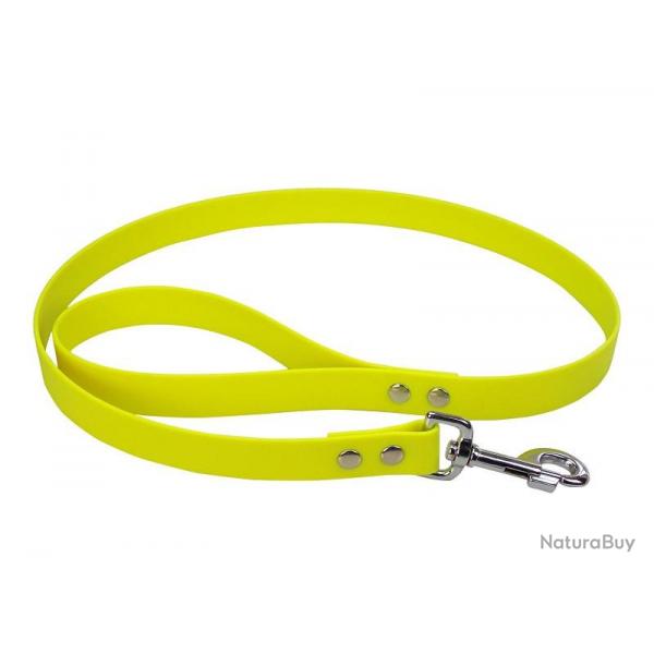 Laisse BIO-BETA 19 mm jaune fluo