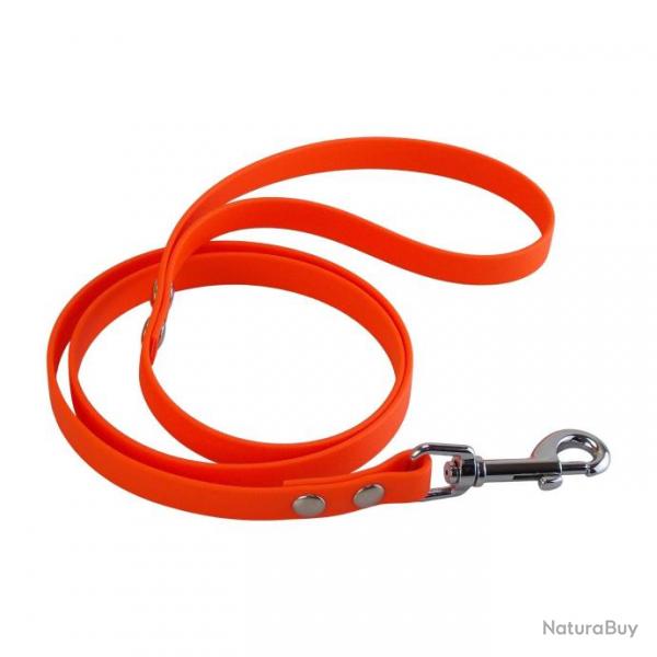 Laisse BIO-BETA 16 mm orange fluo