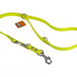 Laisse Réglable BIOTHANE 19mm jaune fluo 2 m 19 mm