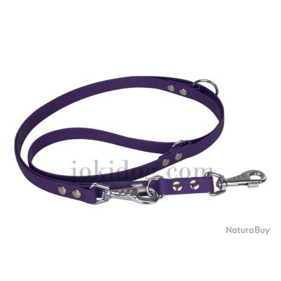 Laisse Croisée Pour Chien BioThane SUPERHEAVY - Laisse De Travail Viennoise 22mm (neuf)