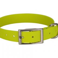 Collier BIO-BETA 25mm jaune fluo 55 cm