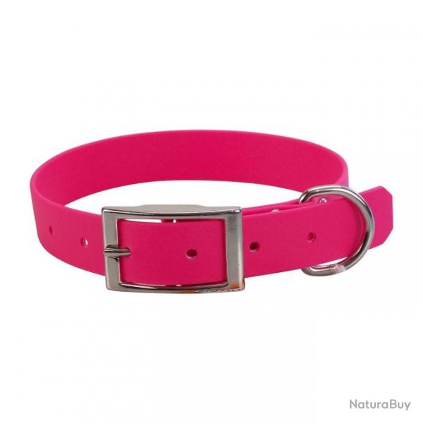 Collier BIO-BETA 25mm 55 cm rose passion