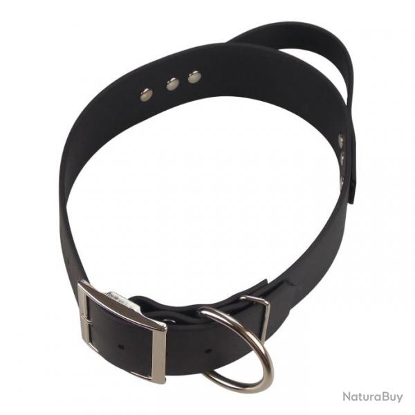 Collier d'intervention BIO-HEAVY NOIR T2 ( 38mm x 70cm - C de 50  63 cm )