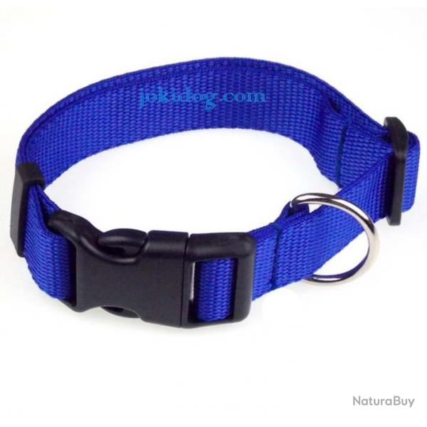 Collier NYLON CLASSIC Bleu T2