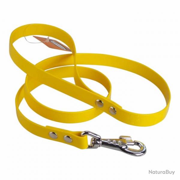 Laisse BIO-GOLD 19 mm jaune oeuf