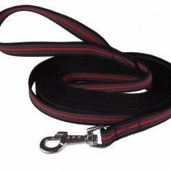 Longe Gomme 20 mm Noir/rouge 2 m NOIR/rouge