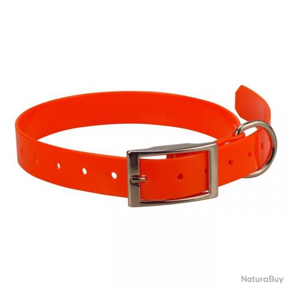 sangle de rechange sportdog 25 mm orange fluo