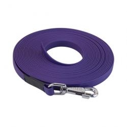 longe biothane beta plate 16 mm Violet 5 m SANS poignée