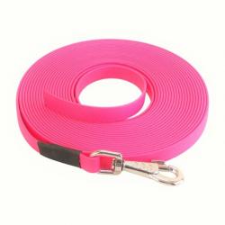 longe biothane beta plate 16 mm Rose 3 m SANS poignée