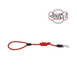 Laisse corde RUN-ARNOUND rouge 10 mm x 1,20 m