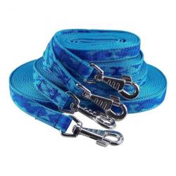 longe nylon camo bleu 20 mm 2 m