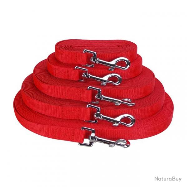 longe nylon classic rouge 20 mm 3 m