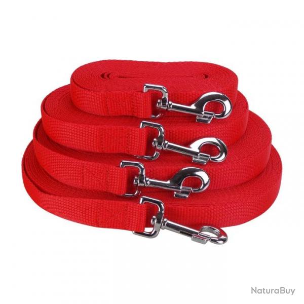 longe nylon classic rouge 25 mm 3 m