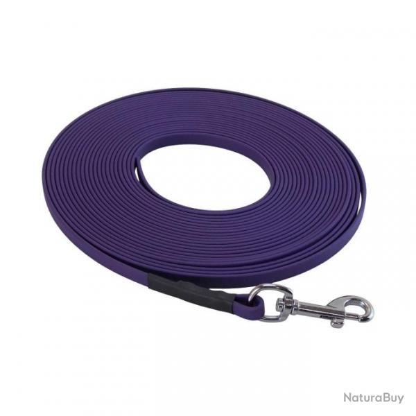 Longe BIOTHANE BETA plate 9 mm Violet 10 m SANS poigne