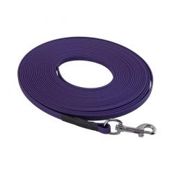 Longe BIOTHANE BETA plate 9 mm Violet 15 m SANS poignée