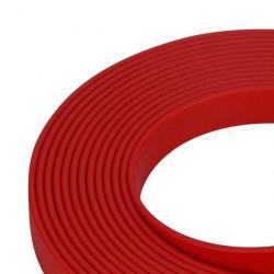 Longe BIOTHANE BETA plate 19 mm Rouge 3 m SANS poignée