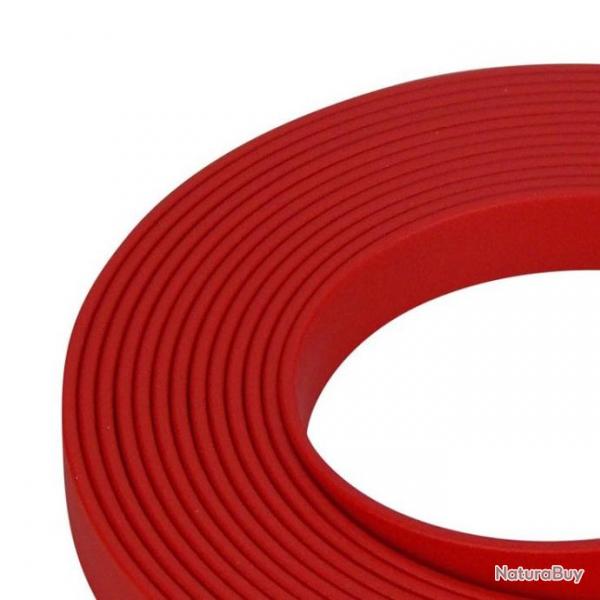 Longe BIOTHANE BETA plate 19 mm Rouge 3 m SANS poigne