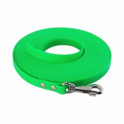 Longe BIOTHANE BETA plate 19 mm Vert fluo 3 m SANS poignée