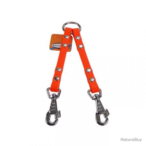 coupleur BIO-HEAVY orange - jokidog 25 cm