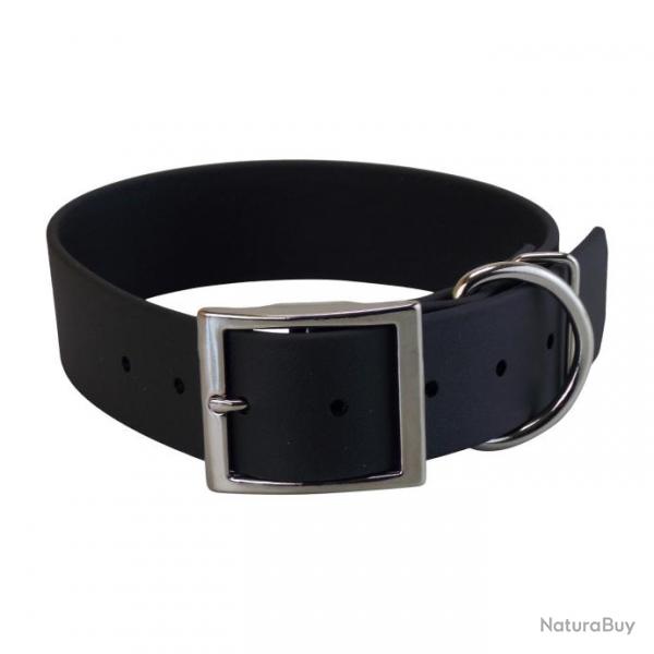 Collier BIO-HEAVY 38 mm NOIR T1 ( 38mm x 60cm - C de 40  52 cm )