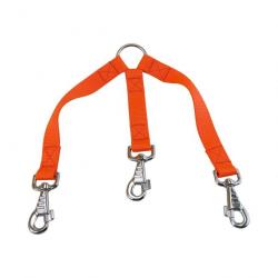 tripleur nylon orange jokidog 30 cm