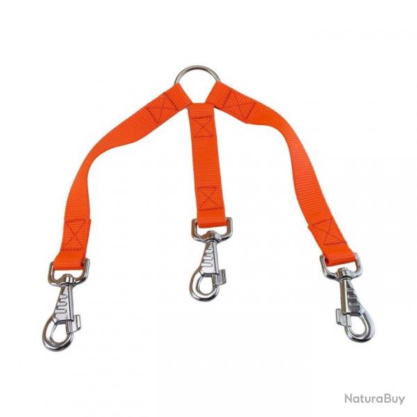 tripleur nylon orange jokidog 30 cm