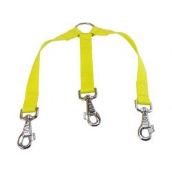 tripleur nylon jaune jokidog 30 cm