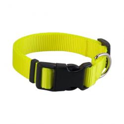 Collier nylon jaune 25 mm - jokidog