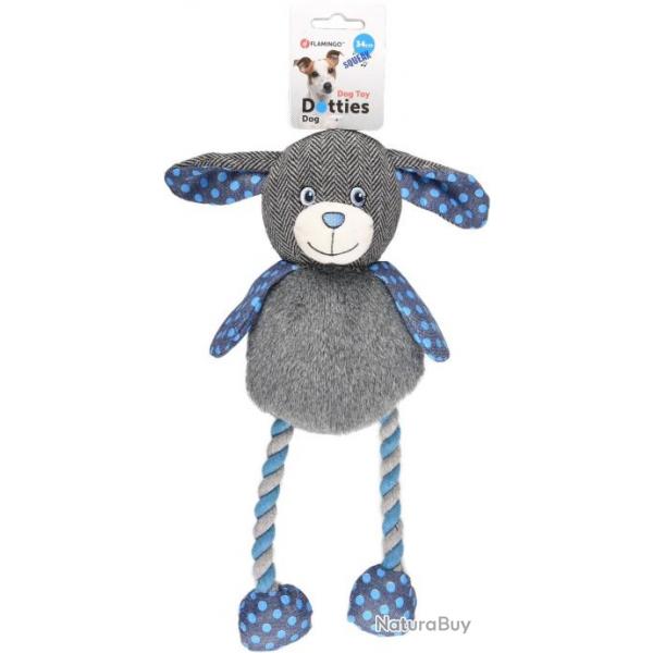 peluche Dotties chien avec corde