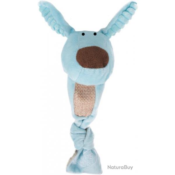 Jouet peluche Shabby Chic Chien Bleu clair