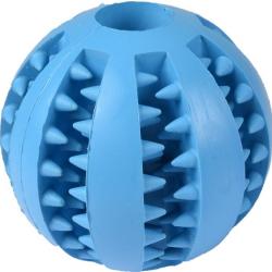 DENTAL BALLE EN CAOUTCHOUC 7CM BLEU