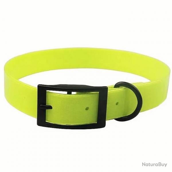 collier TPU 25 x 65 cm x 2 mm - ROG jaune fluo