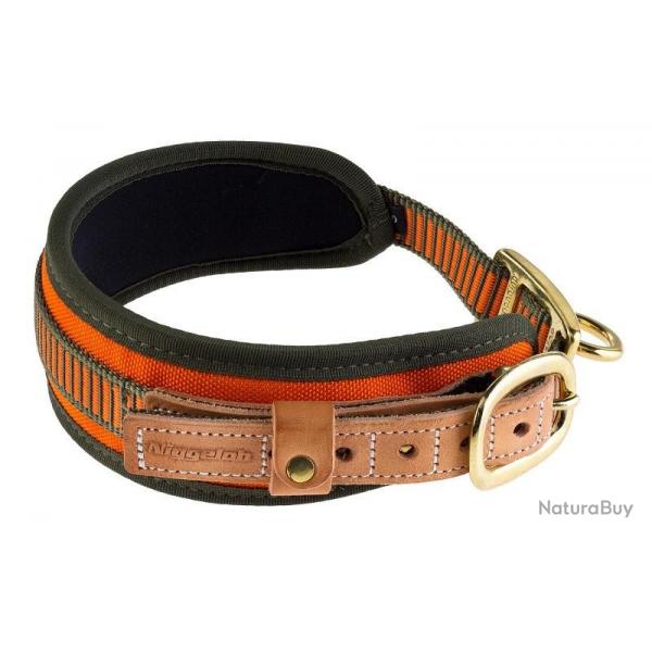 collier chien de sang Orange - Niggeloh XS