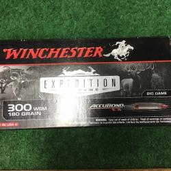 300 WSM Winchester accubond  Expedition big game ct 180g