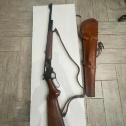 Carabine a levier MARLIN 444 S calibre 444 marlin avec sangle marlin et étuis cuir