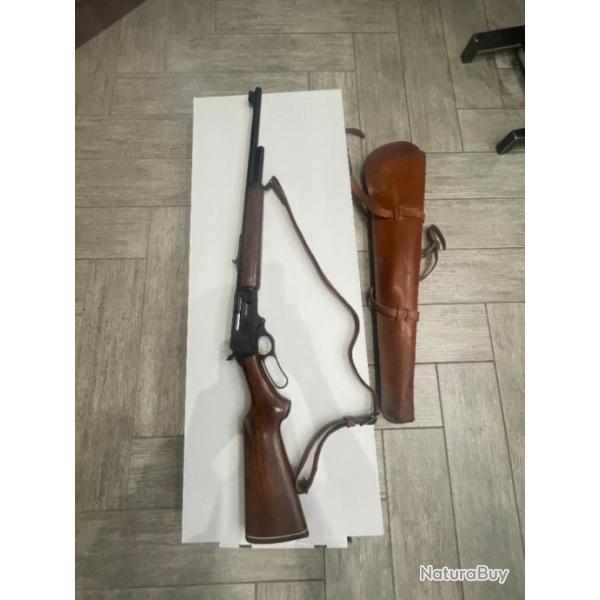 Carabine a levier MARLIN 444 S calibre 444 marlin avec sangle marlin et tuis cuir