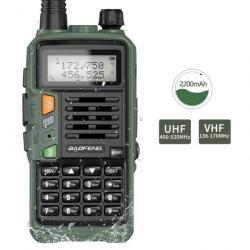 BAOFENG UV-S9 PLUS 10W Vert double bande TALKIES-WALKIES VHF UHF longue portée bidirectionnelle