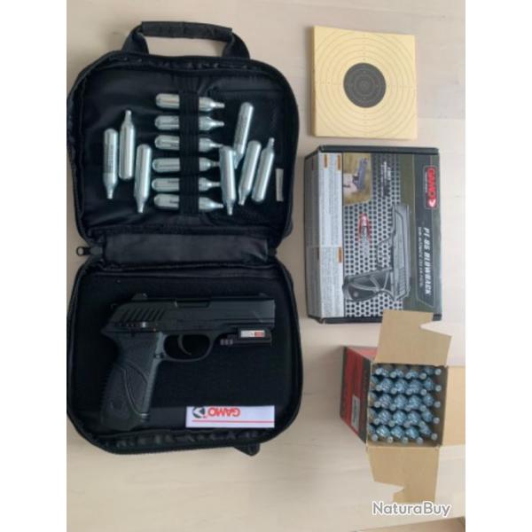 GAMO PT 85 BLOWBACK + accessoires