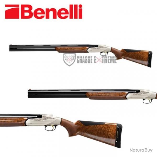 Fusil BENELLI 828S Silver Advance Impact Cal 12/76 71CM Gaucher