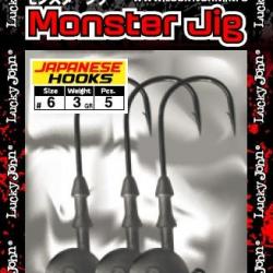 Tête Plombée Lucky John Monster Jig 2g Par 5 #2