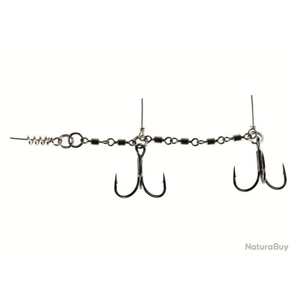 Stinger Lucky John Power Chain 23cm A l'unit 45kg #2/0+#1/0