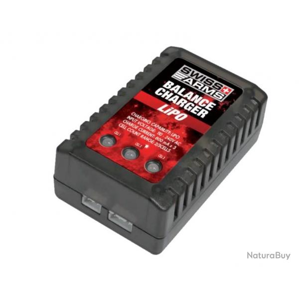 Chargeur de batterie LiPo 2S-3S 650 mAh Swiss Arms