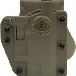 Holster Rigide CQC Ambidextre Level2 Adapt X - Ranger Green - Swiss Arms