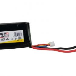 Batterie Li-Po -11.1V 1300 mAh 25C - Swiss Arms